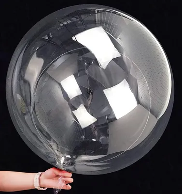 30 transparente Bubble-Ballons, wiederverwendbar, 40-61 cm, für Partys