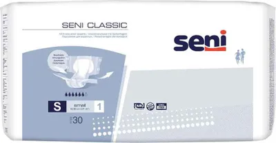 Produktbild von 4x Seni Classic Inkontinenzhose Gr. S - 30 Stück | Packung (30 Stück)