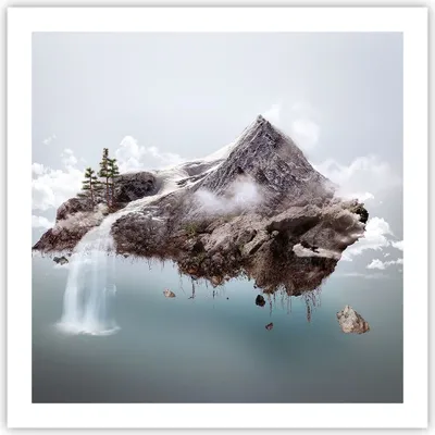 Produktbild von Poster - Poster ohne Rahmen - Umwelt Natur - 60x60 cm - Wand Bild - Wanddeko - Wandbilder - Kunstposter - Wandposter - Bilder - Kunstdruck - Wanddekoration - Wandbild - P2XAC60x60-3548