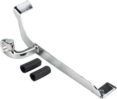 Zdjęcie produktu dla Dźwignia zmiany biegów 22 mm chrom z gumami do Simson KR51/2 Schwalbe [M53, M53/2]