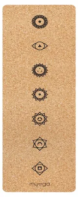 Produktbild von Myga Yogamatte - Chakra 6mm XL
