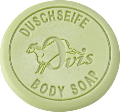 Produktbild von Duschseife Zeder-Zitrone, Ovis Schafmilchseife, 100% Bio, für ein wohltuend frisches Duschvergnügen, 100 g