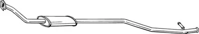 Produktbild von Bosal Mittelschalldämpfer  293-001