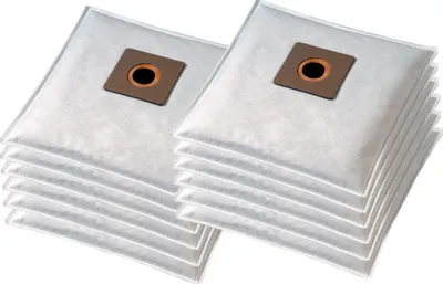 Produktbild von KOMA RW02S - Set mit 12 Stück Staubsaugerbeuteln für Rowenta Compacteo ZR 003901 Staubsauger