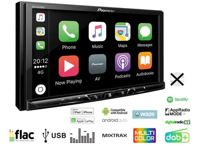 Produktbild von Pioneer SPH-DA230DAB 17,8cm (7 Zoll) Touchscreen DAB-Moniceiver