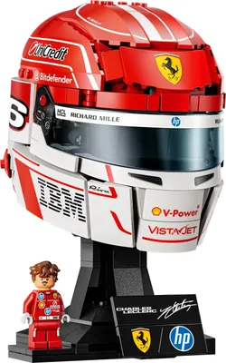 Produktbild von LEGO Editions Helm Scuderia Ferrari HP von Charles Leclerc - 43014