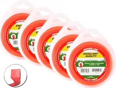 Produktbild von Schneidlinie Quadrat 2,4Mm/10M Eco-Trim Sensen (Packung mit 5 Stück)