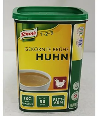 Zdjęcie produktu dla Knorr bulion ziarnisty z kurczakiem aromatyczno-pikantny w puszce 1000g
