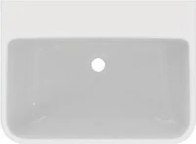 Produktbild von Waschtisch i.life B o ÜL ohne Hahnloch 650x480x180mm weiß 650 x 480 x 180 mm weiß
