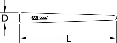Produktbild von KS TOOLS 117.4245 Kabelendtülle