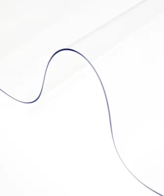 Produktbild von 2440 x 1170mm Transparente PVC-Tischfolie - 2mm Tischdecke & Tischunterlage - PVC-Tischdecke - Tischmatte - Schutz für Esstisch & Holztisch