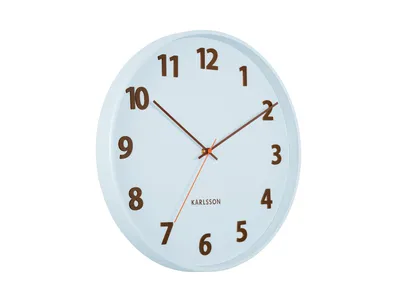 Produktbild von Karlsson - Wanduhr Summertime - Sanftes Blau