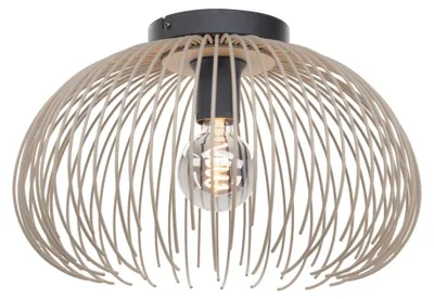 Productafbeelding van Design plafondlamp Alhabia Ø 38,5cm zand bruin