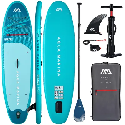 Produktbild von SUP Board Aqua Marina Breeze 9'10" 2026 Silver Tree | mit Carbon Paddel | leicht & stabil