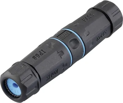 Produktbild von Renkforce RJ45 Netzwerk Adapter CAT 6 [1x RJ45-Buchse - 1x RJ45-Buchse] Schwarz