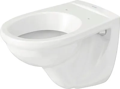 Produktbild von DURAVIT Wand-WC D-Code Tiefspüler offener Spülrand weiß glänzend ohne WC-Sitz 2570090000