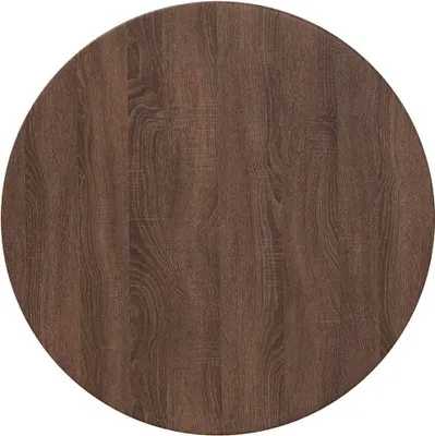 Obrázek produktu pro Deska stolu Hnědý dub Ø 70 x 1,5 cm kompozitní dřevo