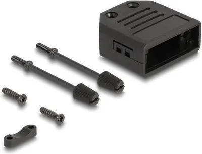 Obrázok produktu pre DeLOCK 67026, Káblová ochrana, Čierna, Plast, D-Sub 9, 33,3 mm, 33,8 mm