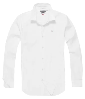 Produktbild von Tommy Jeans - Hemd für Herren, Stretch, Langärmlig GT19660 (L) (Weiß)