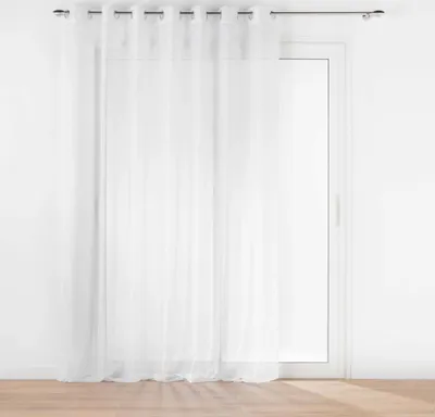 Produktbild von Gardine LISSEA, Voile ohne Muster, weiß