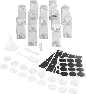 Produktbild von METALTEX 252896000 Gewürzstreuer Set 12 Gläser