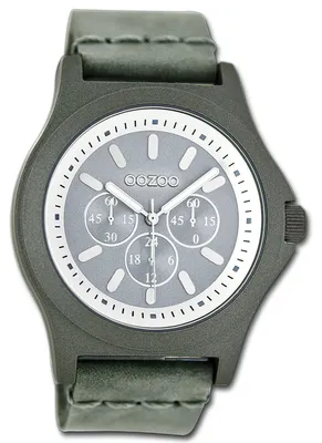 Obrázok produktu pre Hodinky Oozoo Damenuhr, sivé, kožené remienok, quartz, analógové, model D3UOC6513A