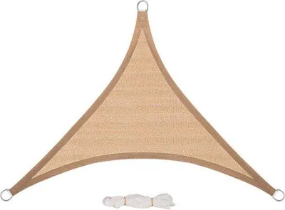 Immagine prodotto di Tenda da sole marrone, 5x5x7 m, impermeabile, protezione UV, traspirante