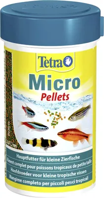 Produktbild von Tetra Micro Pellets 100ml - feines färbendes Futter Tetra