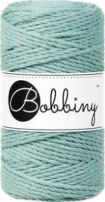 Zdjęcie produktu dla Bobbiny 3PLY Macramé Rope 3 mm 100 m Duck Egg Blue Sznurek