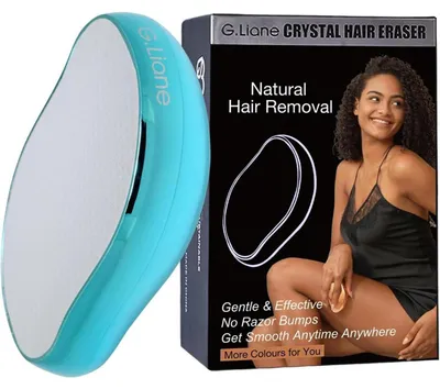 Produktbild von Kristall Haarentfernung Epilierer Hautpeeling Haarradiergummi Aqua