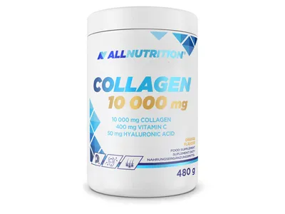 Produktbild von ALLNUTRITION COLLAGEN 10 000 mg 480g Orange Kollagen Gelenke Knochen Muskeln