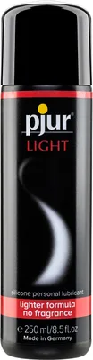 Produktbild von pjur LIGHT - Gleit- & Massagegel auf Silikonbasis - leichte Formulierung für extra lange Gleitfähigkeit und mehr Spaß (250ml)