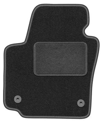Obrázok produktu pre Velúrový koberec vodiča pre: Seat Altea 08.2008-2015 (minivan) – 1 ks, grafitový, na mieru – Wielganizator LUX