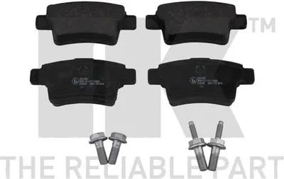 Produktbild von NK Bremsbeläge Satz Hinten Bremsklötze für CITROËN C4 Grand Picasso I (UA) 221957
