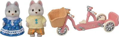 Immagine prodotto di Sylvanian Families Tandem Spielset mit Figuren, Spielfiguren, Figur, Spielzeug, Kinder, 5637