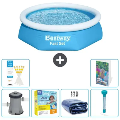 Obrázek produktu pro Bestway Fast Set kulatý – 244 x 61 cm – 7dílný  S184