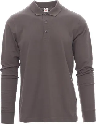 Produktbild von Herren Poloshirt "VERONA" - Payper Rauchgrau L