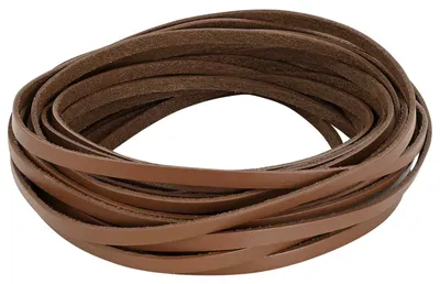 Immagine prodotto di vidaXL Cinghia in pelle marrone 500 x 0,6 cm