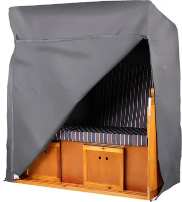 Produktbild von Strandkorb Schutzhülle Prestige Protect Größe XXL 160 cm - dunkelgrau