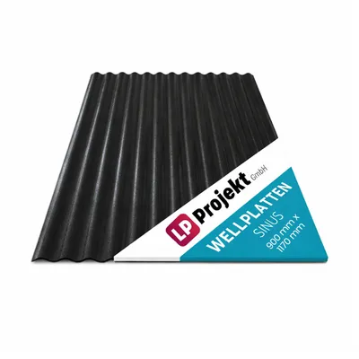 Immagine prodotto di LP Projekt Pannello ondulato monopezzo 90 x 117 cm - Pannelli ondulati in plastica leggeri e resistenti | Pannelli resistenti alle intemperie per esterni: tettoie, giardini e terrazze