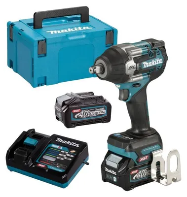 Image de Boulonneuse 1/2'' 760Nm 40V max XGT MAKITA TW007GM201 2 x 4,0Ah + chargeur en coffret MakPac
