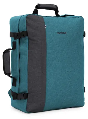 Obrázok produktu pre blnbag M3 - ľahká príručná batožina batoh do lietadla cestovný batoh weekender kabína veľkosť max. 35 L kabína batoh batoh cestovná taška 50 cm cestovná taška Easyjet, aqua green