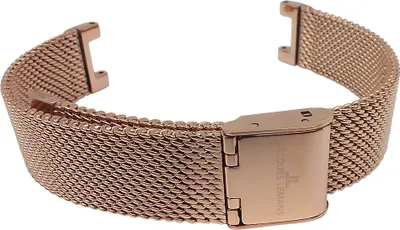 Produktbild von Jacques Lemans > Uhrenarmband 15mm Milanaise rosegoldfarben > 1-2001