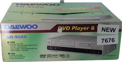 Obrázok produktu pre Daewoo SD-9500 | VHS rekordér / DVD prehrávač |  V KRABICI