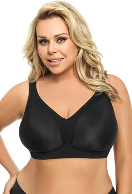 Image de Gorsenia K422 Anya noir 95C Soutien-gorge souple