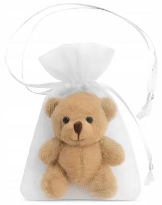 Obrázek produktu pro Allbag Sáček na dárky z organzy bílý 10 ks