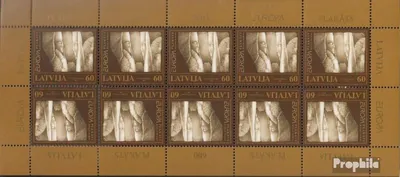 Produktbild von Briefmarken Lettland 2003 Mi 590Klb Kleinbogen (kompl.Ausg.) postfrisch Europa