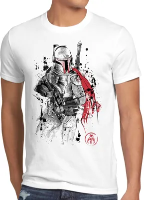 Produktbild von A.N.T. Bounty Hunter Prophecy Herren T-Shirt mando kopfgeldjäger slave1