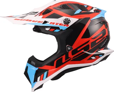 Produktbild von Ls2 Mx700 Subverter Stomp Ece 22.06 Offroad-helm Schwarz M Schwarz M