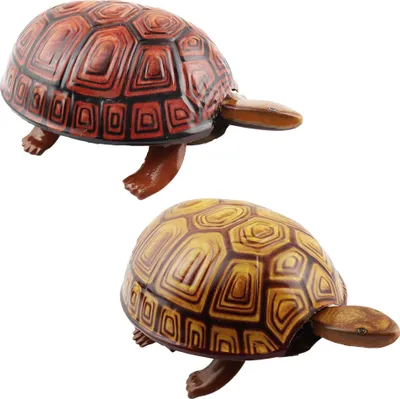 Produktbild von Blechspielzeug - Vintage-Spielzeug - Blechschildkröten-Set